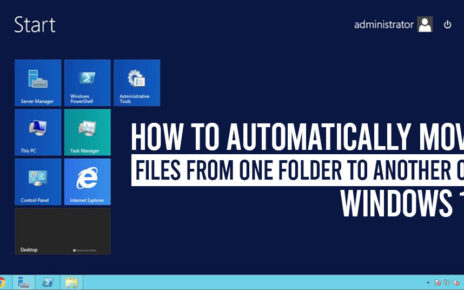 Move Files from One Folder to Another
