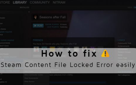 Content File Locked Steam