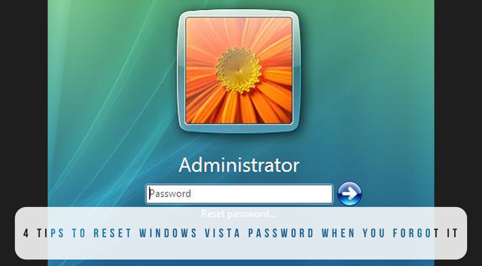 windows vista password reset