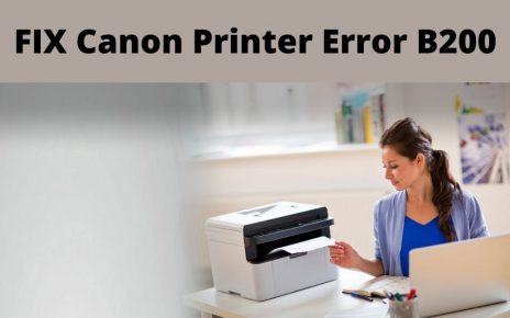 Canon Printer Error B200