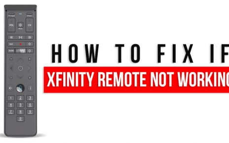 xfinity remote not working