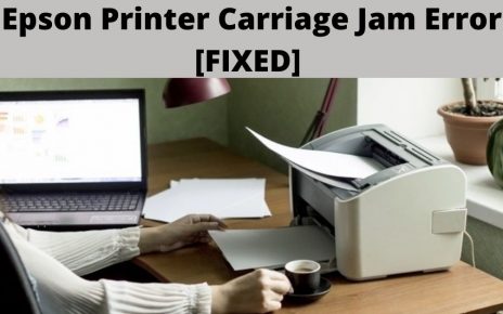 Epson Printer Carriage Jam Error