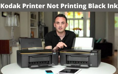 Kodak Printer Not Printing Black Ink